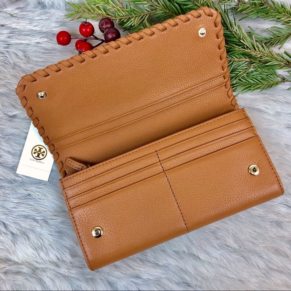 Tory Burch Marion Multi-Gusset Envelope Zip Wallet - Picture 4 of 8